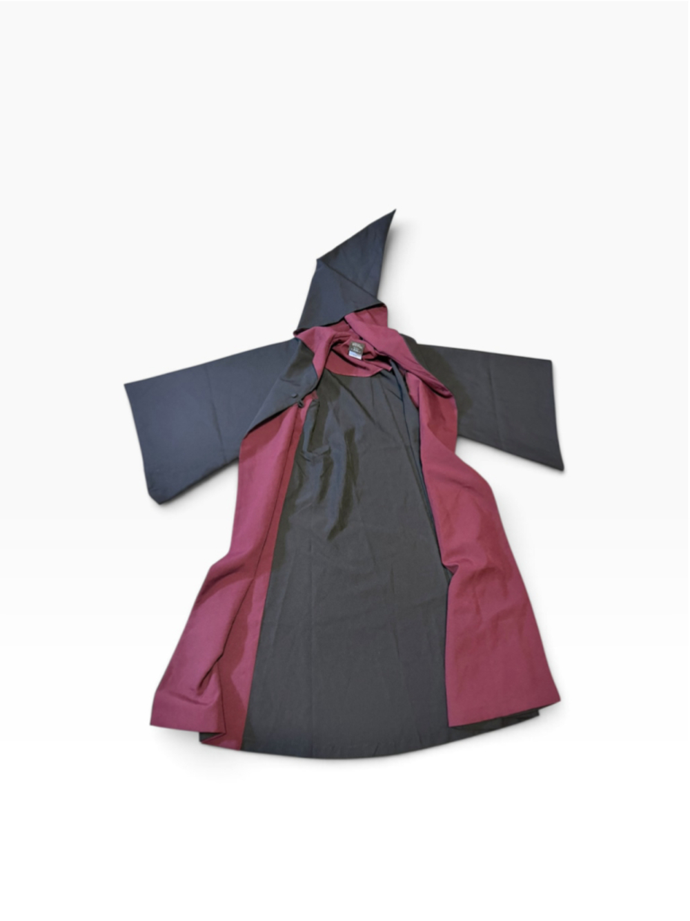 UNISEX Harry Potter Gryffindor Robe Size XXS Black Maroon UNIVERSAL STUDIOS - Picture 4 of 16